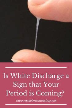 Egg white discharge instead of period - American Board of Obstetrics and Gynecology 32 years experience. May be normal: The vaginal discharge will typically wax and wane with the cycle. If you almost always notice an increased discharge before your period, it is probab... Read More. Created for people with ongoing healthcare needs but benefits everyone.